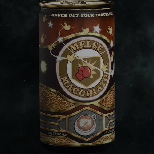 CAN OF MELEE MACCHIATO