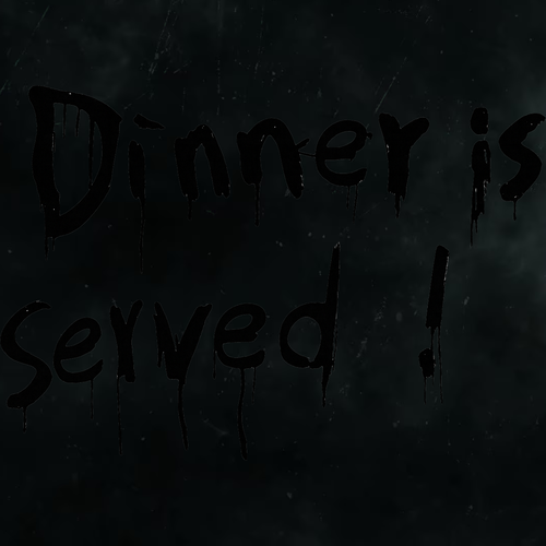 DINNER IS SERVED WRITING