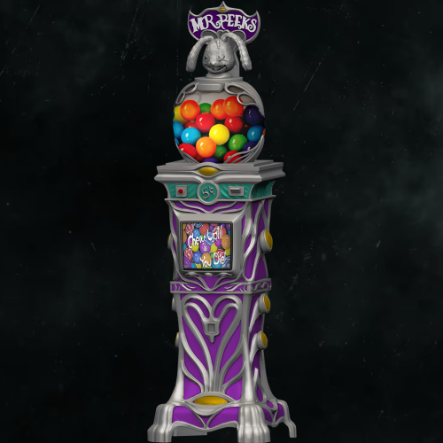 MR PEEKS GOBBLEGUM MACHINE