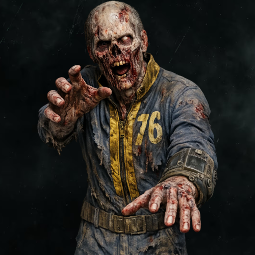 FALLOUT ZOMBIE 001 CREATED BY CRAFTDANIMATION