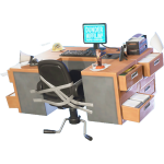 MEGADESK 001 CUT BY CRAFTDANIMATION