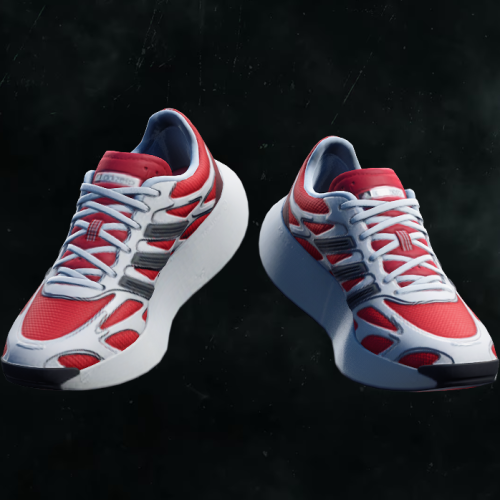 ADIDAS ADIZERO ARUKU RED 001 CUT BY CRAFTDANIMATION