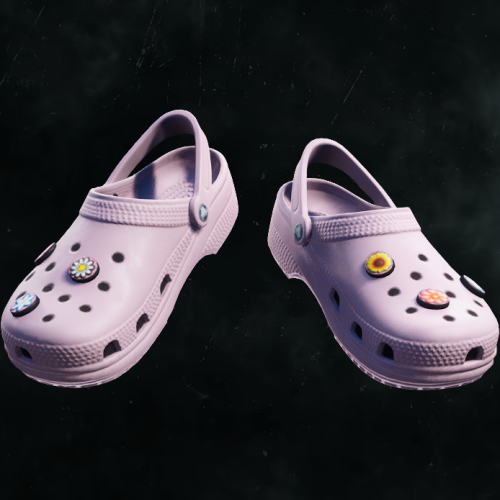 CROCS CLASSIC CLOG PINK MILK 001 CUT BY CRAFTDANIMATION