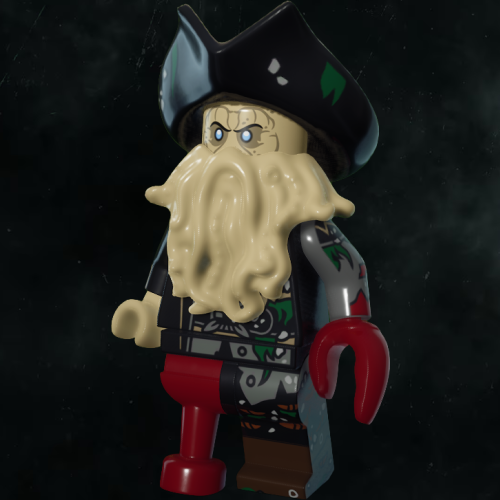 LEGO DAVY JONES 001 CUT BY CRAFTDANIMATION