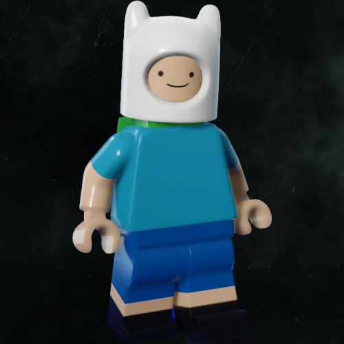 LEGO FINN THE HUMAN 001 CUT BY CRAFTDANIMATION
