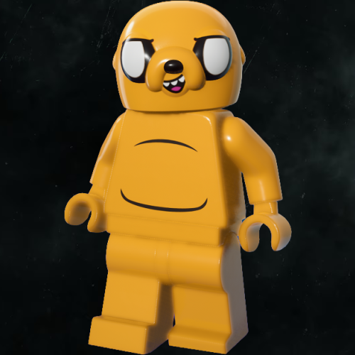 LEGO JAKE THE DOG 001 CUT BY CRAFTDANIMATION