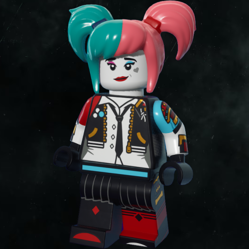LEGO KARUTA HARLEY QUINN 001 CUT