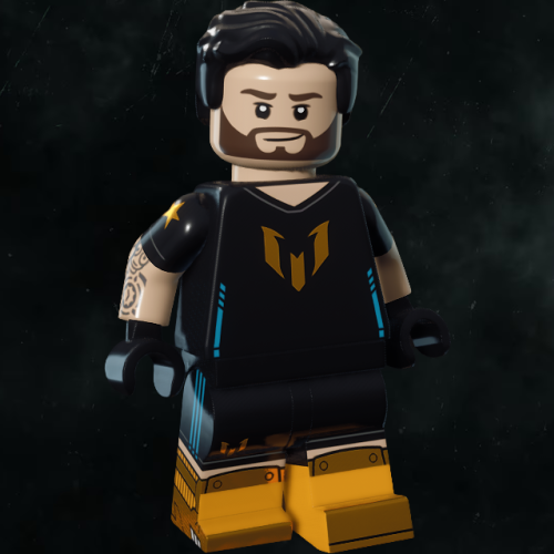 LEGO LIONEL MESSI 001 CUT BY CRAFTDANIMATION