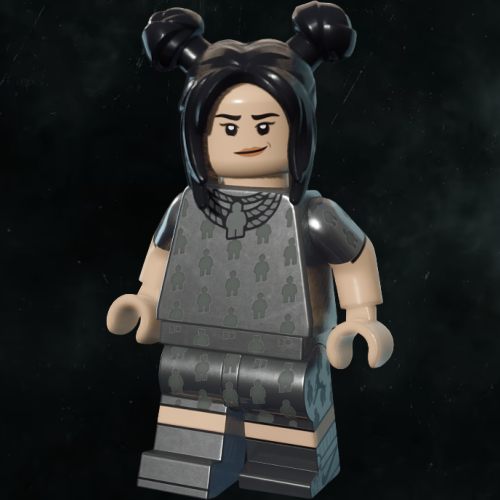 LEGO PLATINUM BILLIE EILISH 001 CUT BY CRAFTDANIMATION