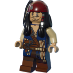 LEGO JACK SPARROW 001 CUT BY CRAFTDANIMATION