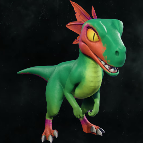 LIL RAPTOR 001 CUT BY CRAFTDANIMATION