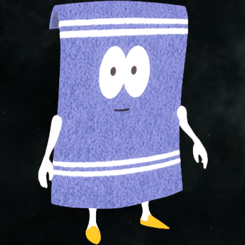 TOWELIE 001 CUT BY CRAFTDANIMATION