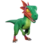 LIL RAPTOR 001 CUT BY CRAFTDANIMATION