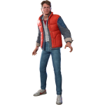 MARTY MCFLY 001 CUT BY CRAFTDANIMATION