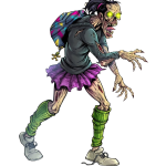 CARTOON ZOMBIE 002 BY CRAFTDANIMATION