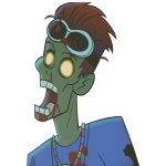 RAVER ZOMBIE 001 CUT BY CRAFTDANIMATIONS