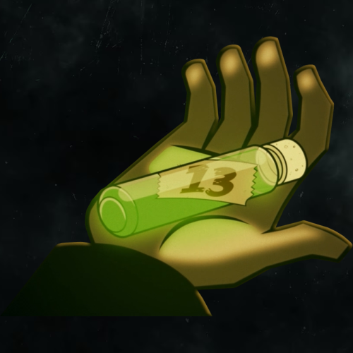 TEST TUBE 13 IN HAND CUT