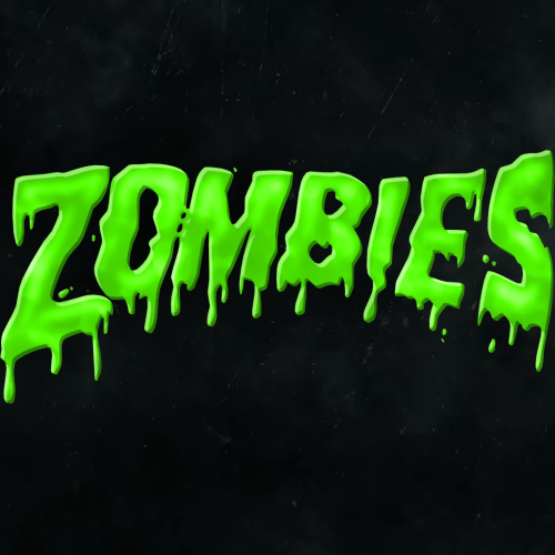 ZOMBIES LOGO   GREEN EDITION CUT