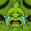 The Grinch Crying emote preview