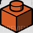 Lego Brick emote preview