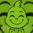 The Grinch Happy emote preview