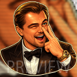Leonardo DiCaprio Golden Globes emote preview