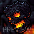 Floating Skull Rock emote preview