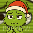 The Grinch Nervous emote preview