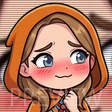 Holly The Heroic - Embarassed emote preview