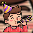 07 - Party Blower emote preview