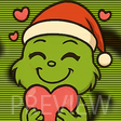 The Grinch Love emote preview
