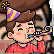 07 - Party Blower emote preview