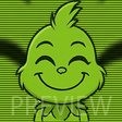 The Grinch Happy emote preview