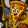 Pizza With Raygun emote preview