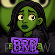 Elphaba BRB emote preview