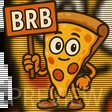 Pizza BRB emote preview