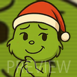 The Grinch Embarrased emote preview