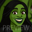 Elphaba emote preview