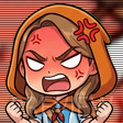 Holly The Heroic - Furious emote preview