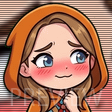 Holly The Heroic - Embarassed emote preview